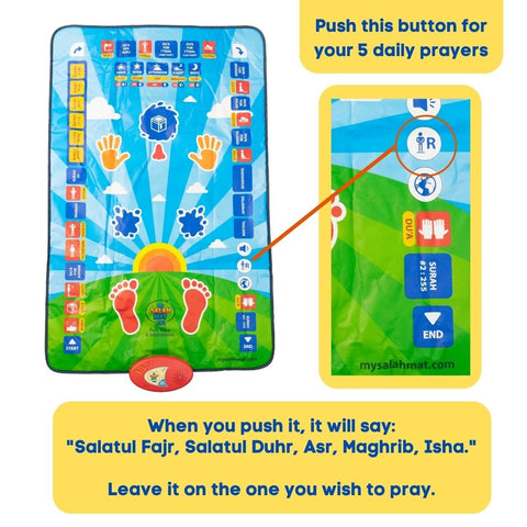 Halah™Kids Prayer Mat