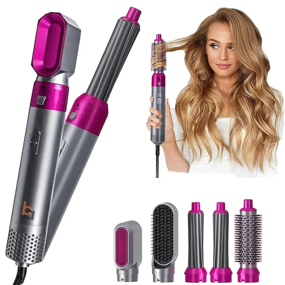 Halah™ Hot Hair Brush 5 in 1 – فرشاة الشعر الساخنة 5 في 1