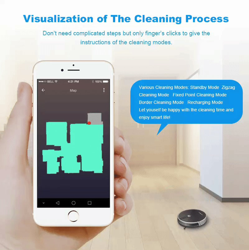 Halah™Smart Robotic Vacuum Cleaner