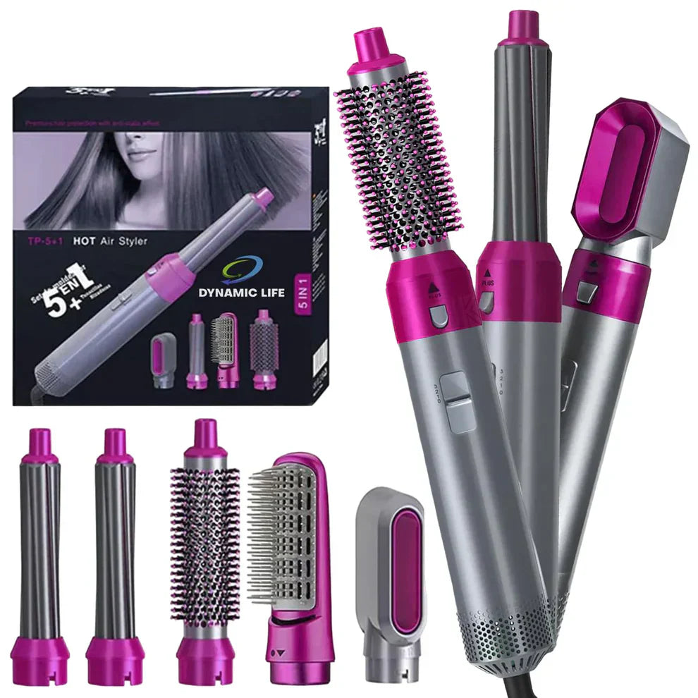 Halah™ Hot Hair Brush 5 in 1 – فرشاة الشعر الساخنة 5 في 1