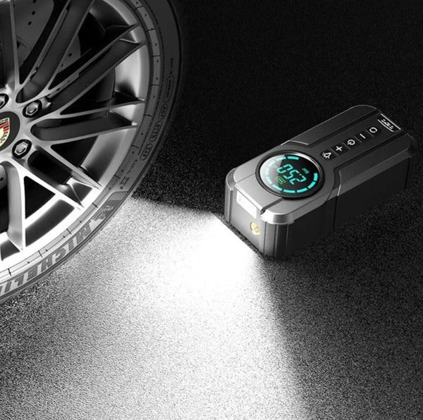 Halah™Jump Starter With Air Pump  جهاز تشغيل البطارية مع منفاخ هواء