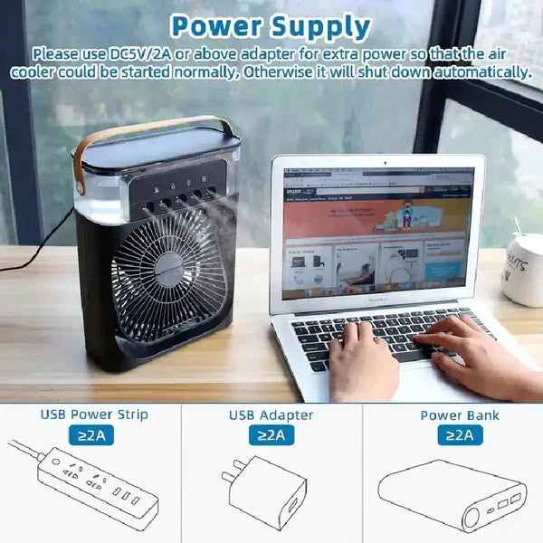 Halah™Mini Air Cooler  ميني مكيف الهواء المحمول