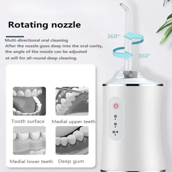 Halah™3 In 1 Oral Irrigatorجهاز ري الفم 3 في 1