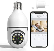 Halah™ Night Vision Wireless Bulb Camera